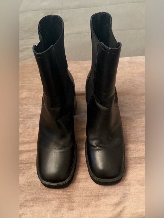 The Kooples Shoes - The Kooples Black Stretch Chelsea Ankle Boots